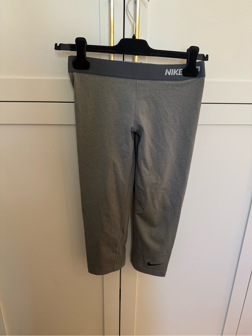 Nike Gray Capri Dry FitPerformance Leggings